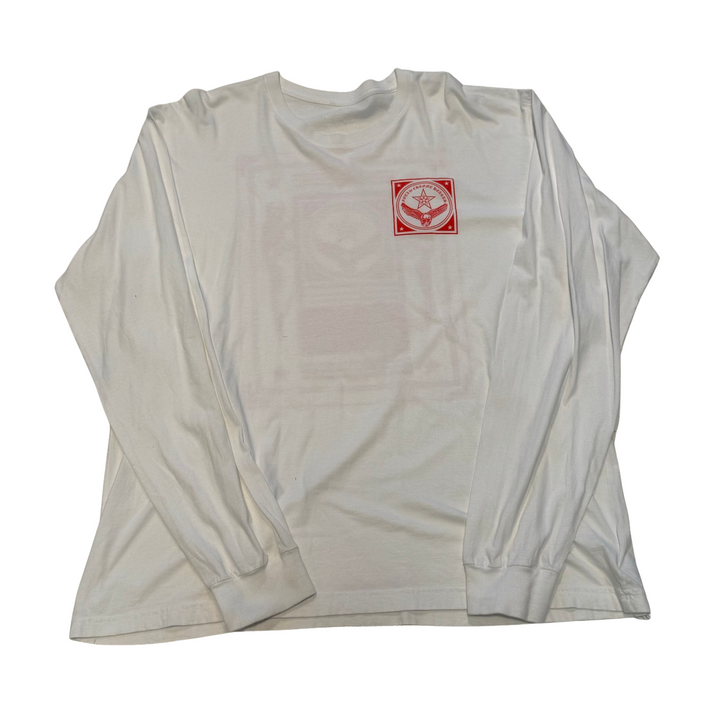 Chrome Hearts x Foti 'Red Logo' White Tee