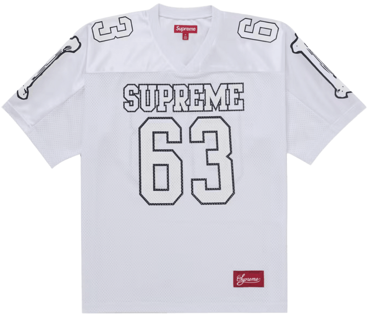 Supreme 'Bones' Football Jersey White