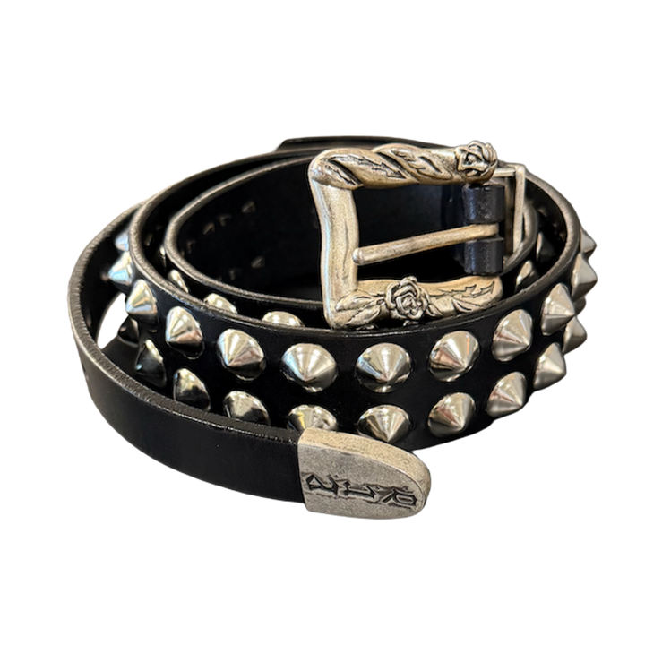 Enfants Riches Déprimés 'Double Studded' Leather Belt