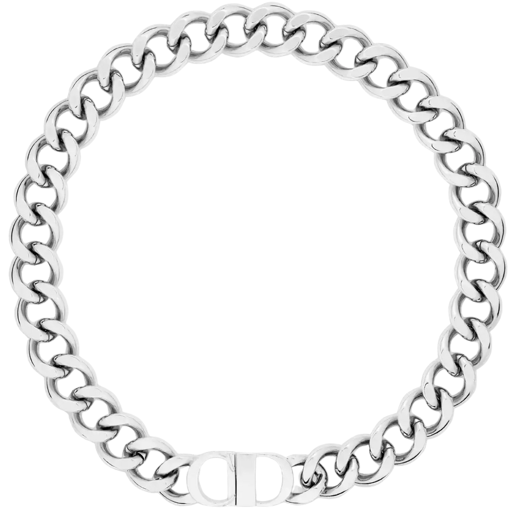 【DIOR】CD DIAMOND CHAIN LINK NECKLACE/ゴールド/メンズ Christian Dior Dior Men's CD Diamond Necklace | eLADY Globazone
