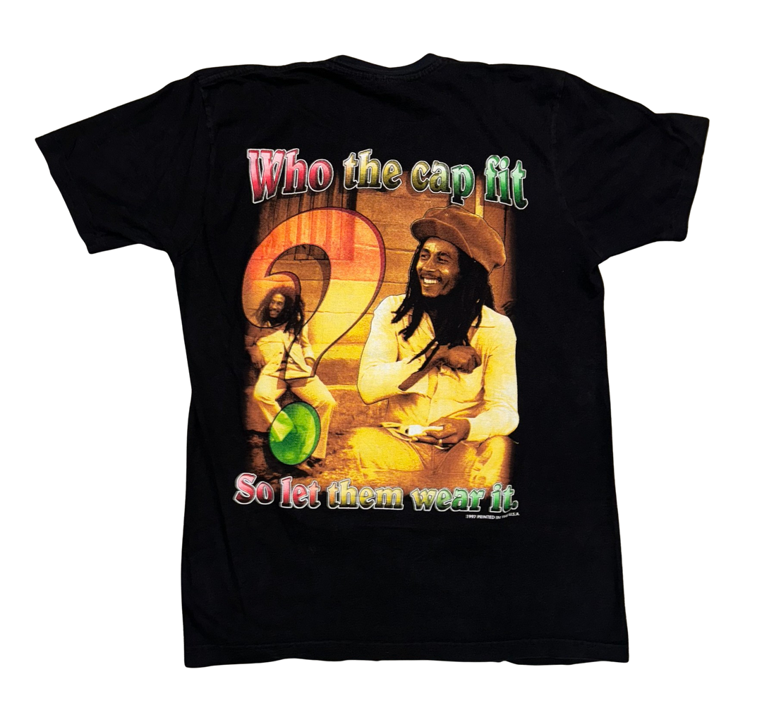 Bob Marley 'Songs of Freedom' Black Vintage Tee