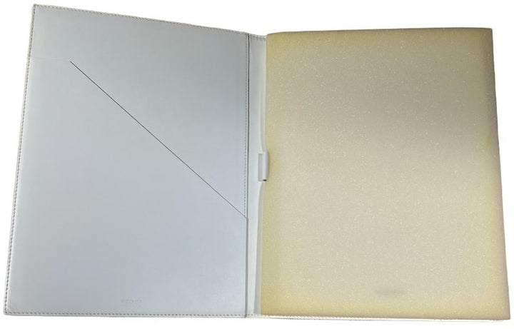 Goyard 'White' Thabo Notebook Holder 84 (Medium)