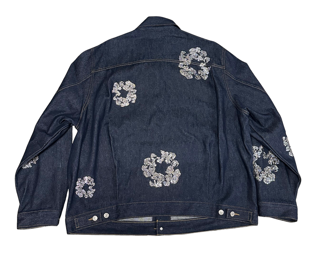 Denim Tears x Levi's Studded Cotton Wreath Denim Jacket