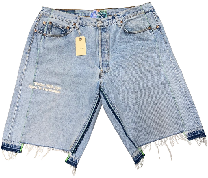 *Better With Age 'Monroe' Triple-Wide Denim Shorts