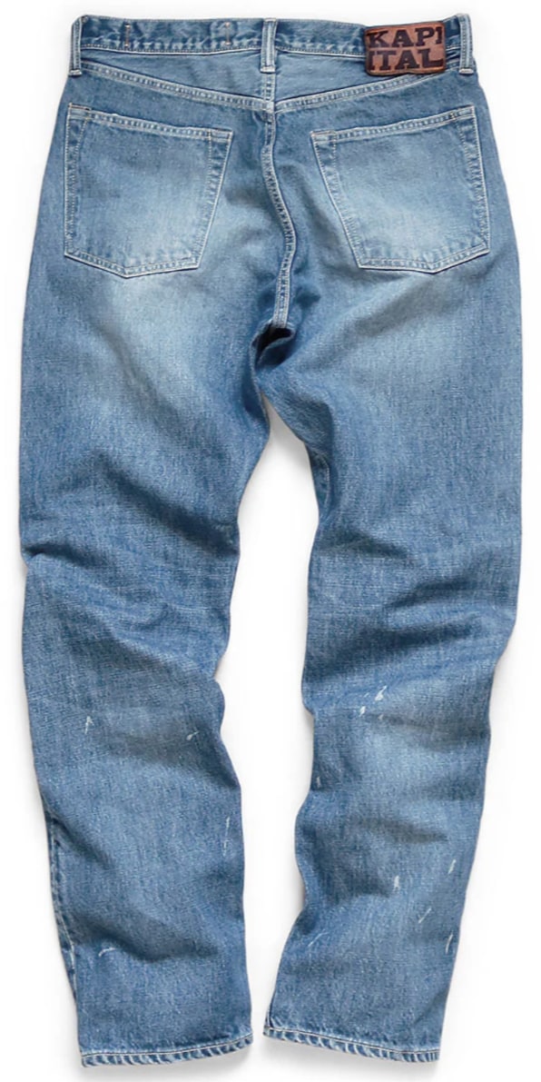 Kapital 'Blue' Monkey Cisco Jeans