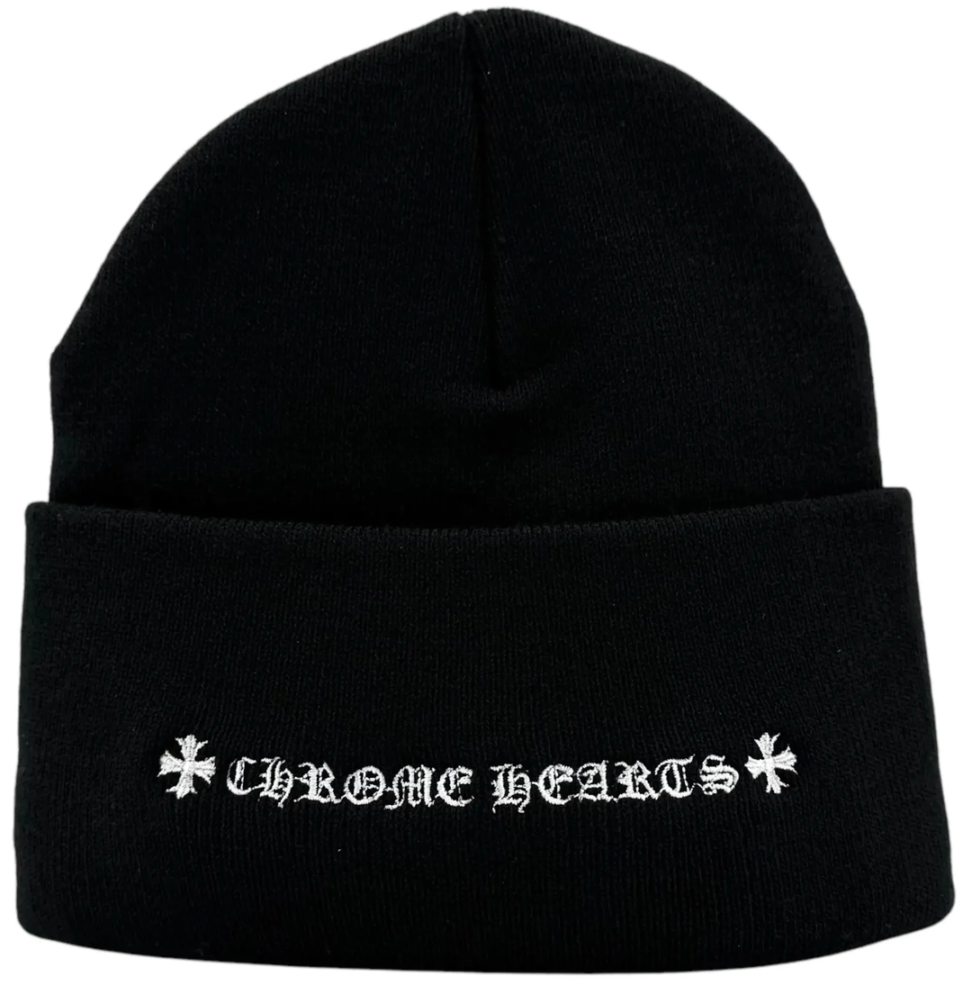 Chrome Hearts 'CH Logo' Black Beanie – Showroom LA