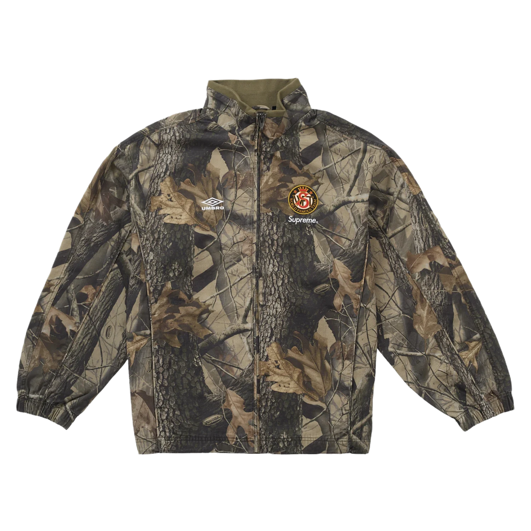 Supreme Umbro 'Camo' Cotton Ripstop Track Jacket