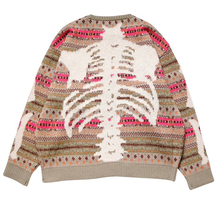 Kapital Fair Isle Wool Blend Sweater