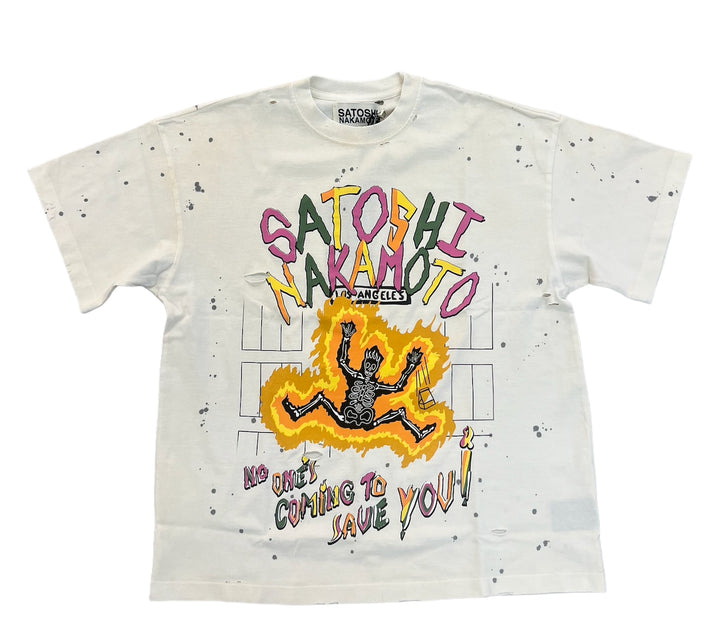 Satoshi Nakamoto 'No Savior' Tee