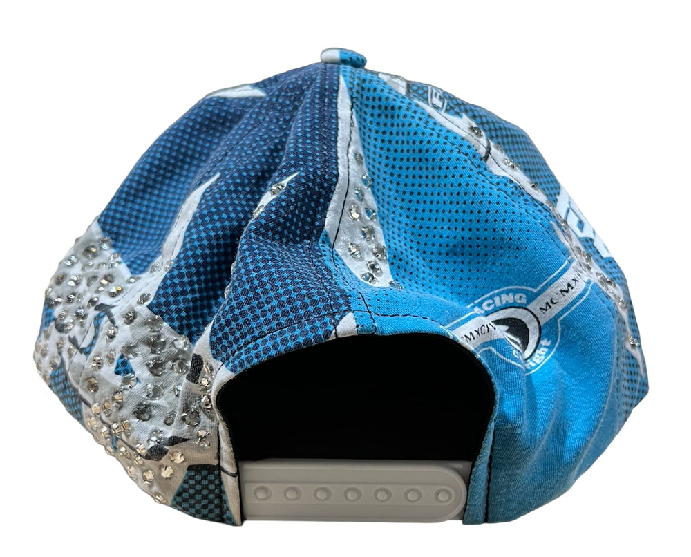 Bossi 'Light Blue' Fox Rhinestone Hat