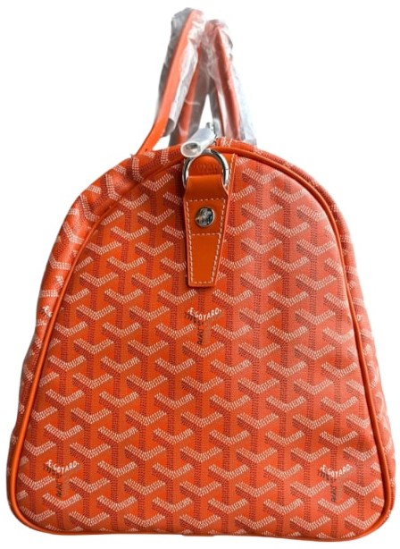 Goyard 'Boston 50' Orange Duffle Bag