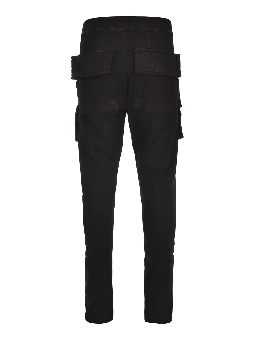 Rick Owens DRKSHDW 'Creatch' Coated Black Denim Pants