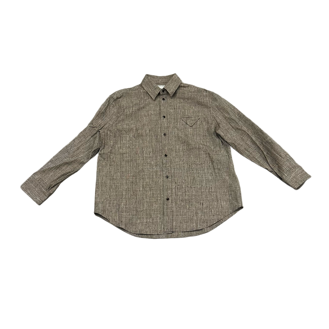 Bottega Veneta 'Grey' Button Up Overshirt