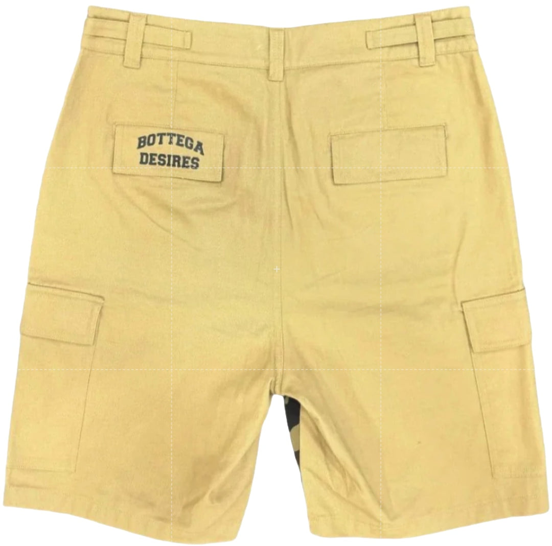 Bottega Desires 'Camo' Cargo Shorts