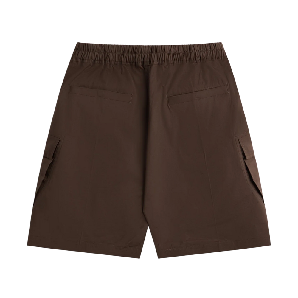 Rick Owens 'Brown Fleece Dark Dust' Cargobela Shorts