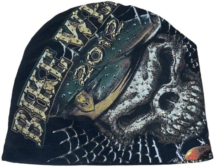 Bossi '2012 Skull' Vintage Rhinestone Beanie