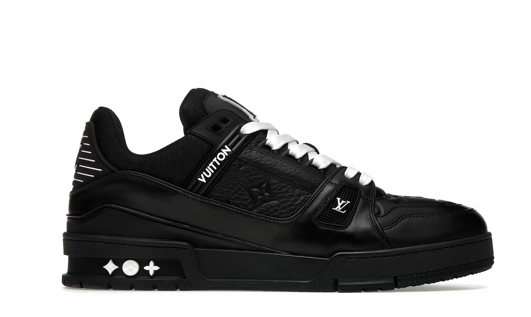 Louis Vuitton Trainer Black Embossed Monogram