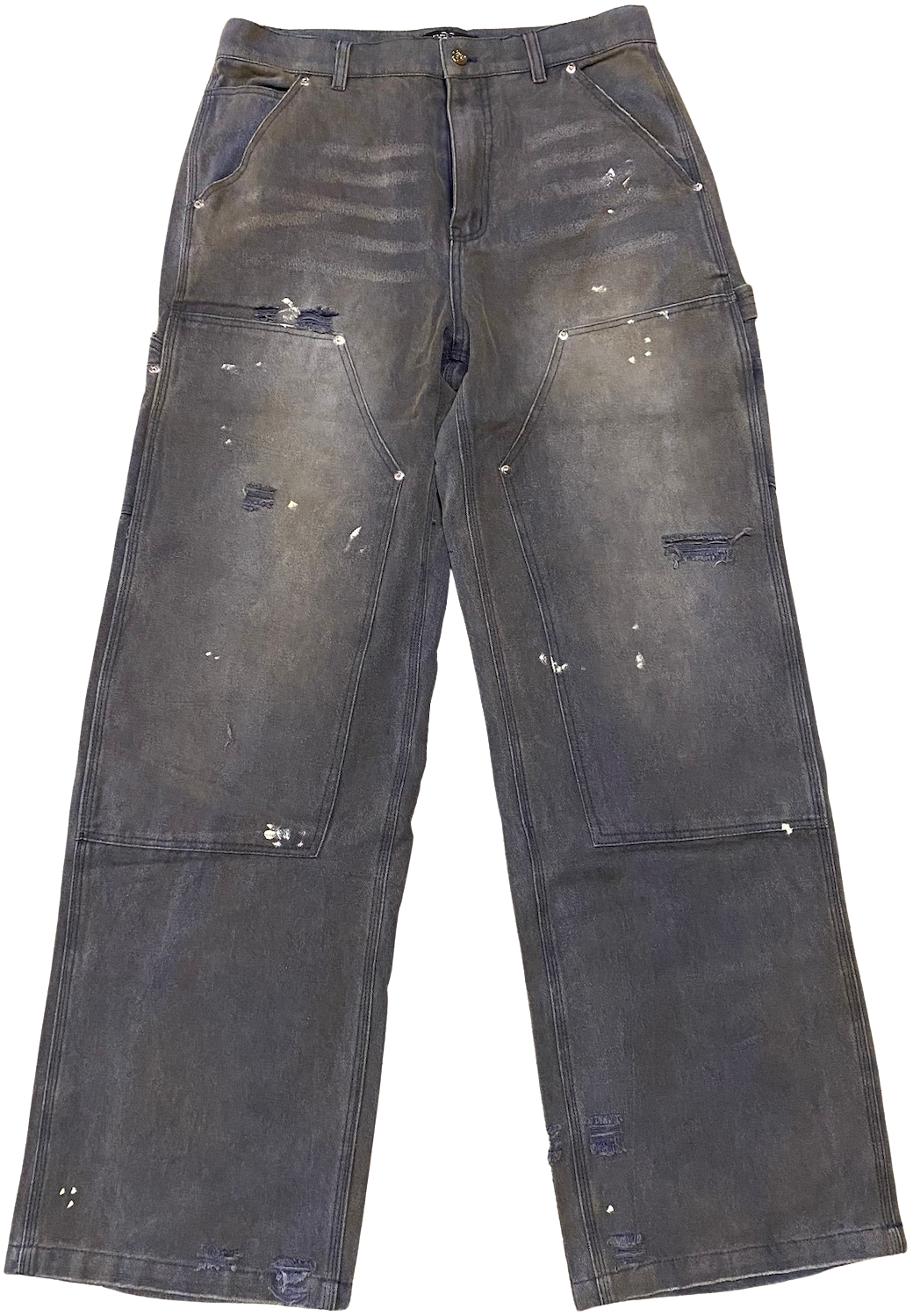 Happy Memories Don't Die HMDD 'Grey' Denim Work Jeans