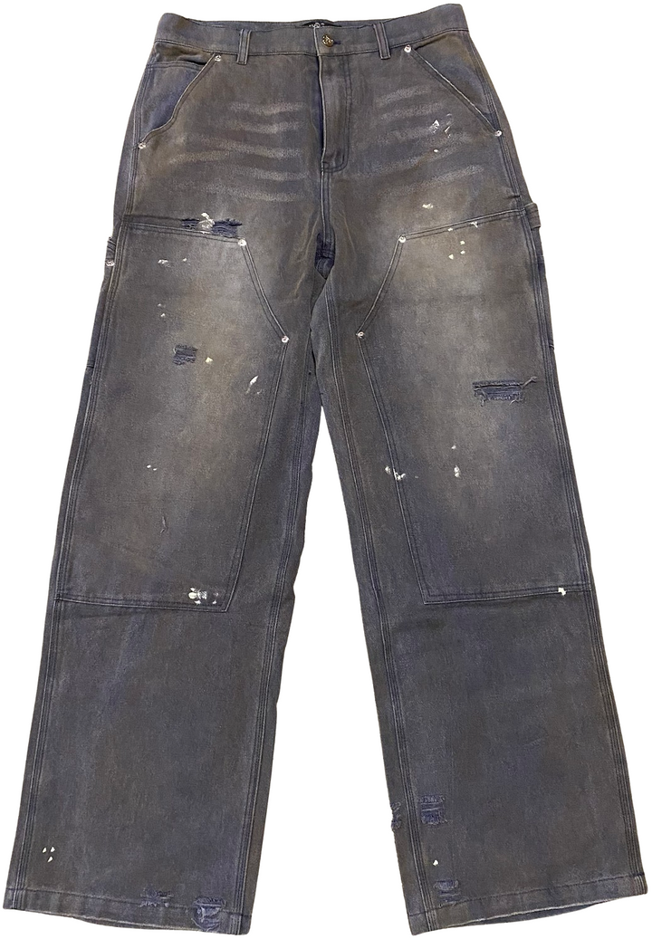 Happy Memories Don't Die HMDD 'Grey' Denim Work Jeans