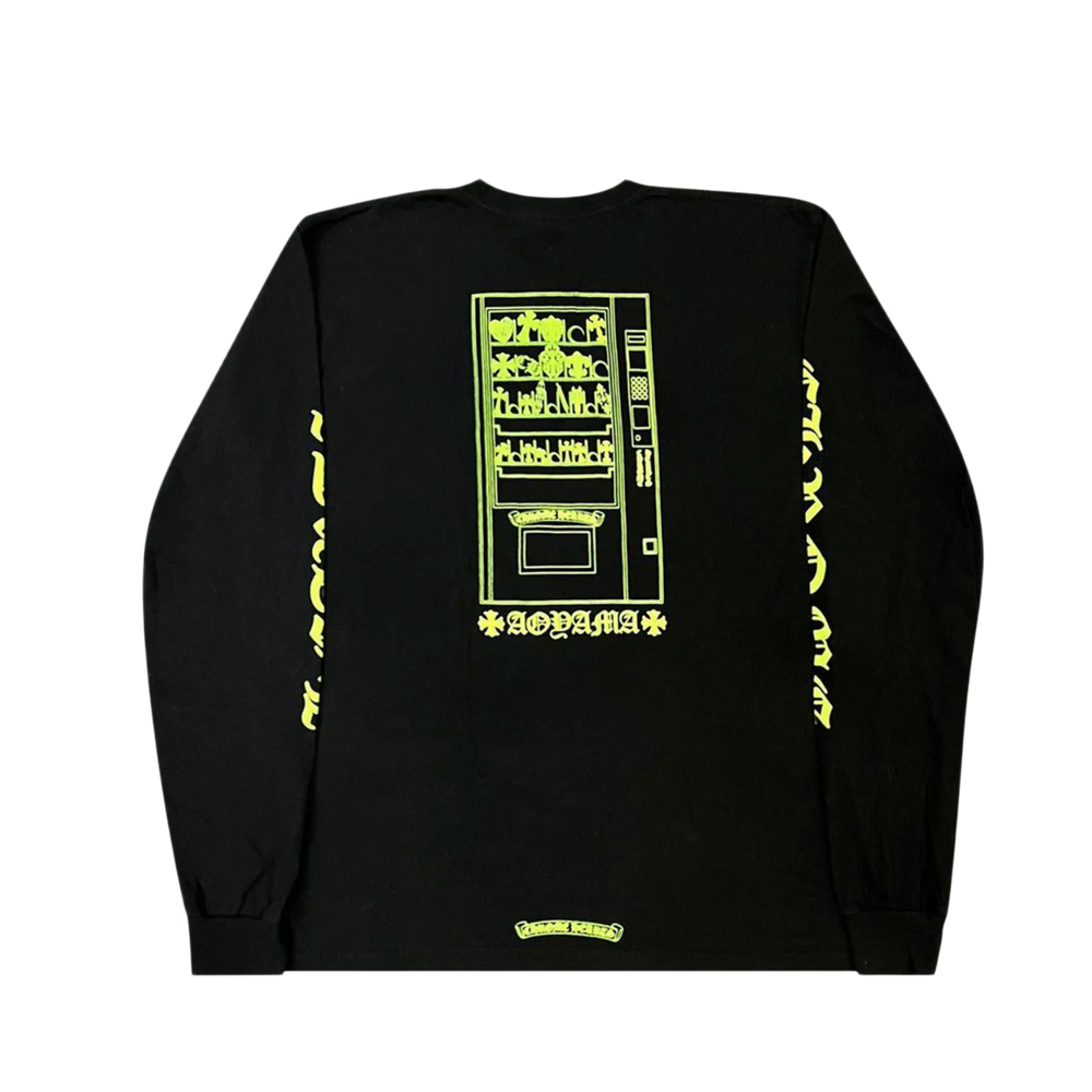 Chrome Hearts 'Aoyama Tokyo Exclusive' Black Neon Longsleeve