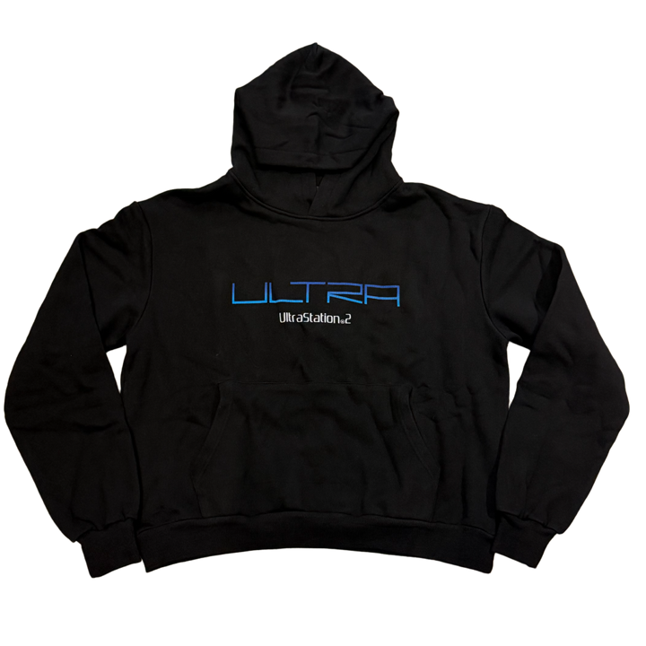 Ultra Wrld 'UltraStation 2' Black Hoodie