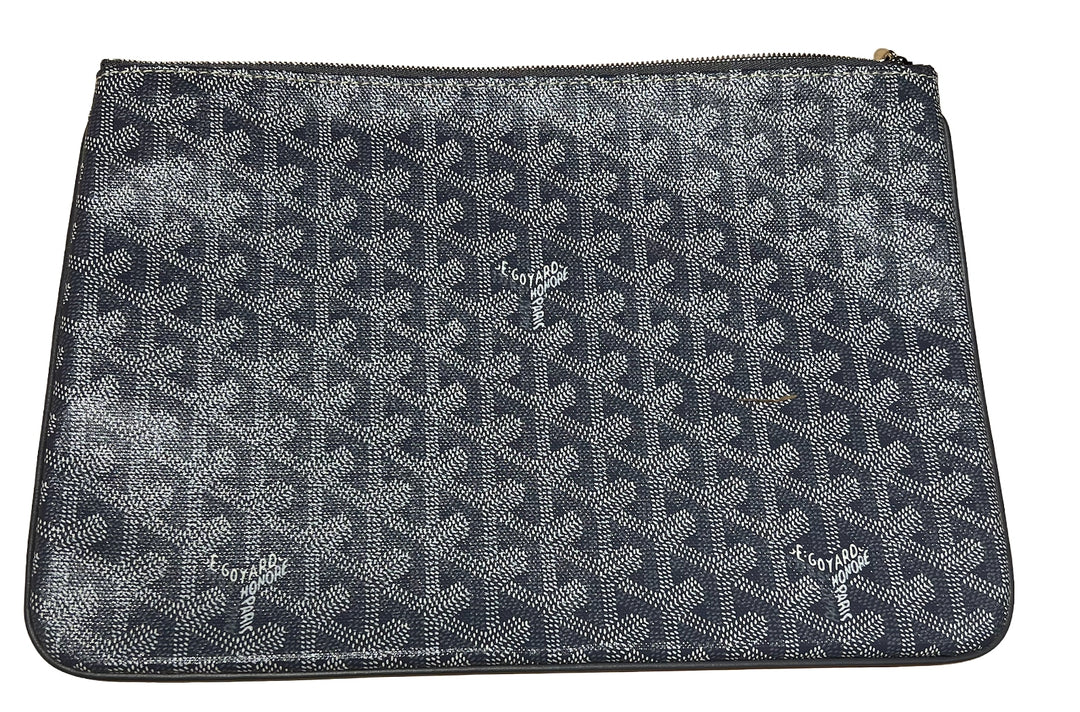 Goyard 'Custom Grey' MM Senat Pouch