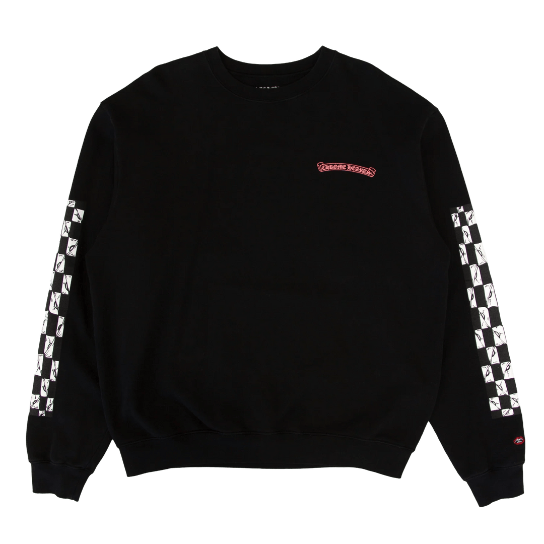Chrome Hearts Matty Boy 'Pretense' Black Crewneck