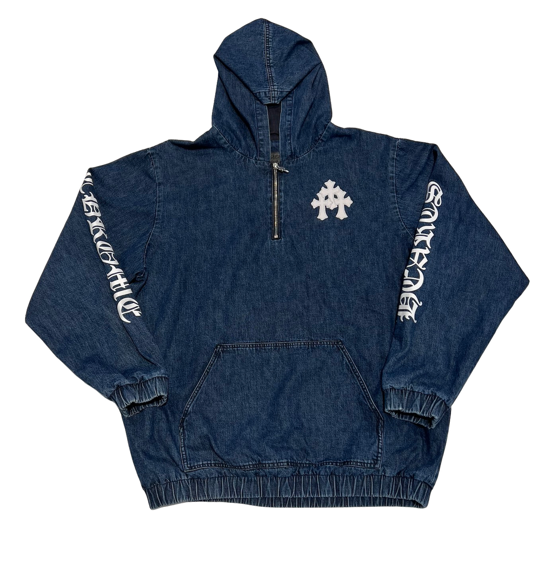 Chrome Hearts 'Cemetery Triple Cross' Denim Jacket