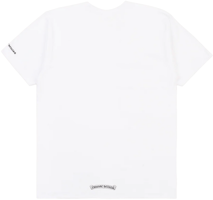 Chrome Hearts 'Love You' Collar Logo White Tee