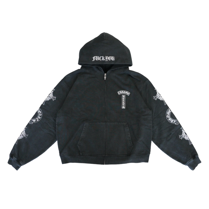 Chrome Hearts 'Soap & Water' Zip Up Hoodie