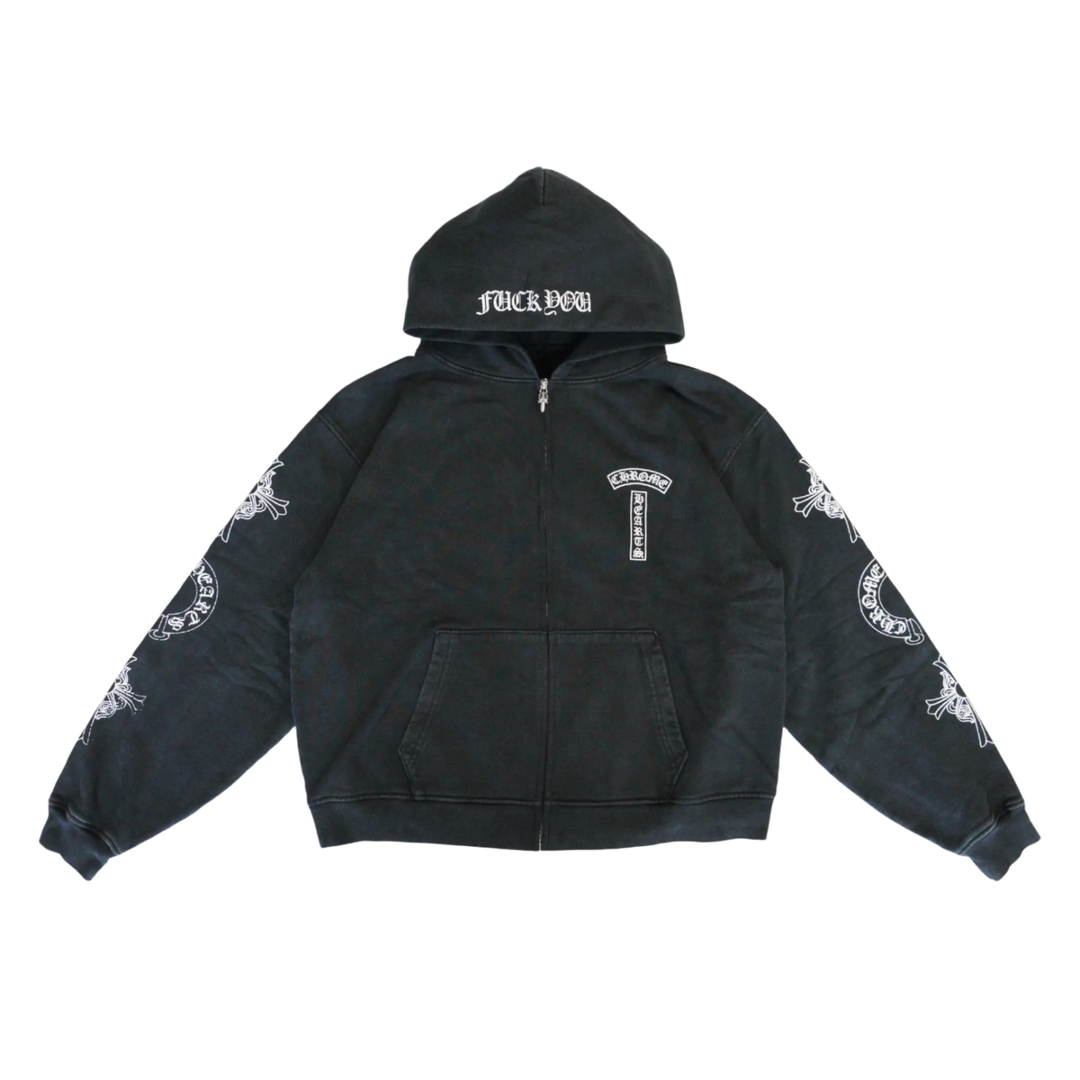 Chrome Hearts 'Soap & Water' Zip Up Hoodie