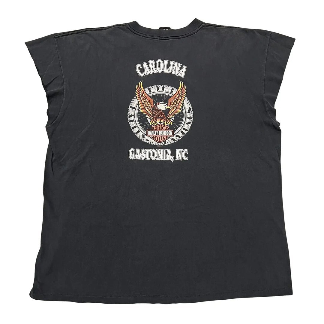 Harley Davidson 'Gastonia, NC' Vintage Cutoff