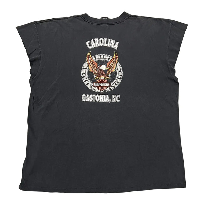 Harley Davidson 'Gastonia, NC' Vintage Cutoff