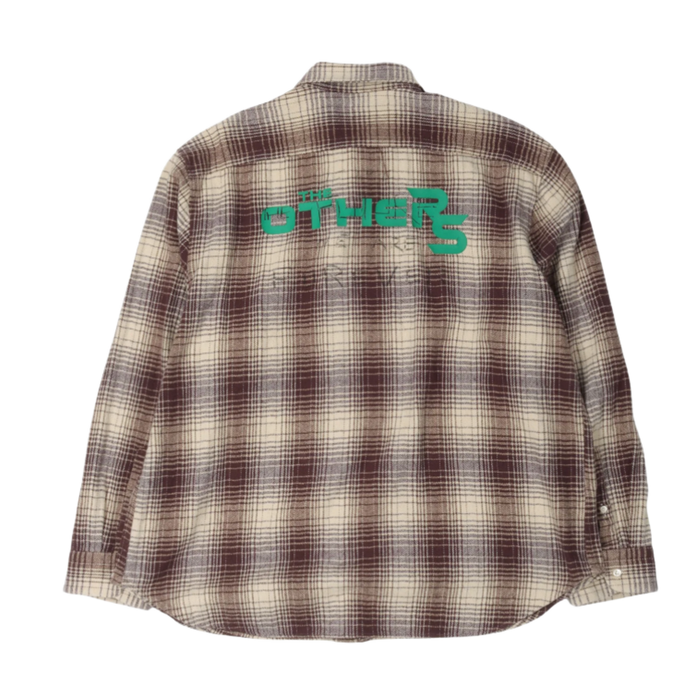 Raf Simons 'The Others' Brown Flannel Shirt