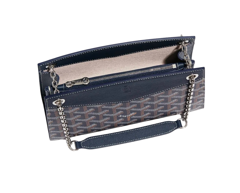 Goyard Rouette Structure 'Navy' Mini Bag