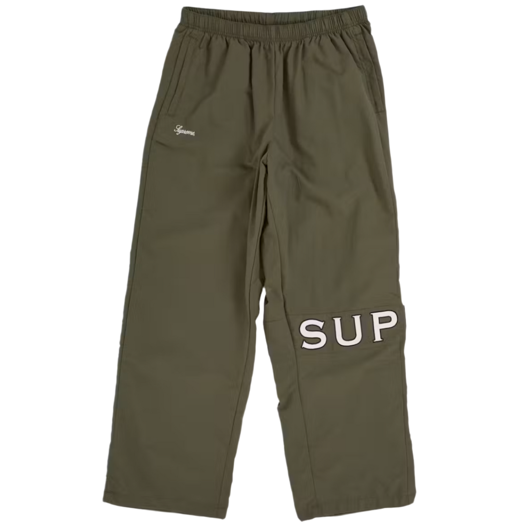 Supreme 'Olive' Cross Track Pants