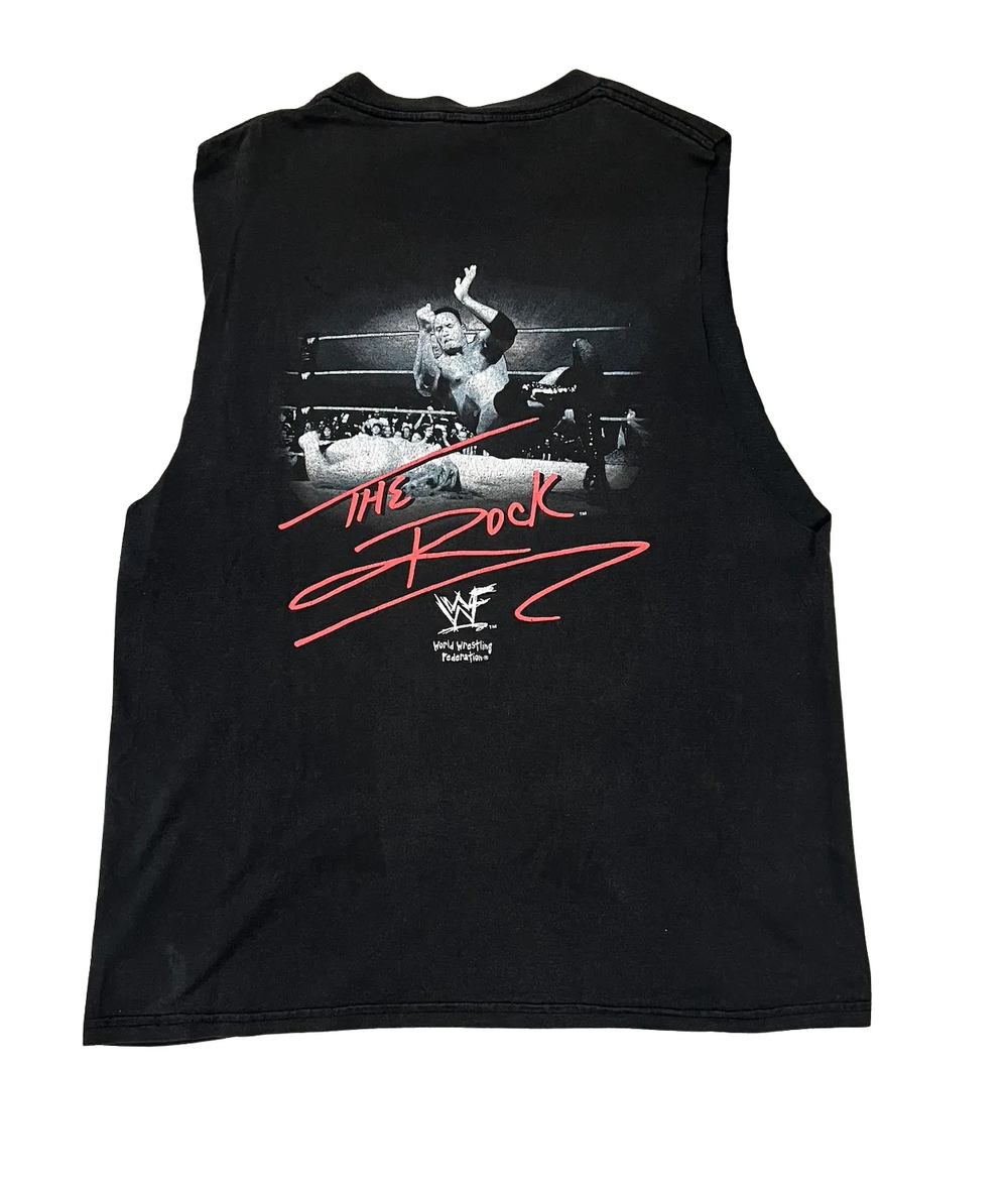 WWF 'The Rock' 1998 Vintage Cutoff