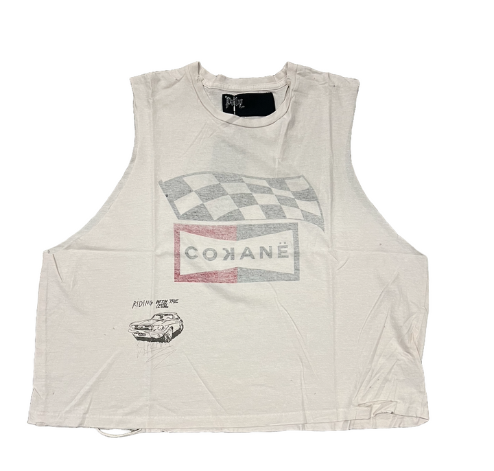 Paly 'Cokane' White Cutoff