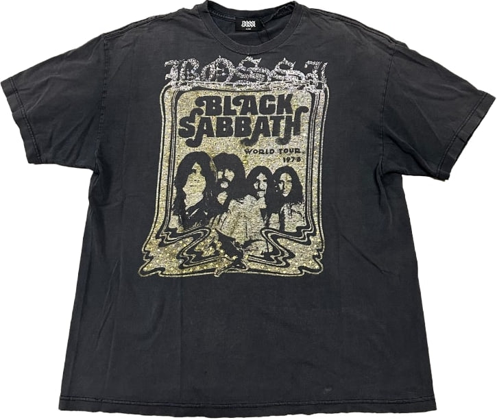 Bossi 'Black Sabbath World Tour 1978' Rhinestone Vintage Tee