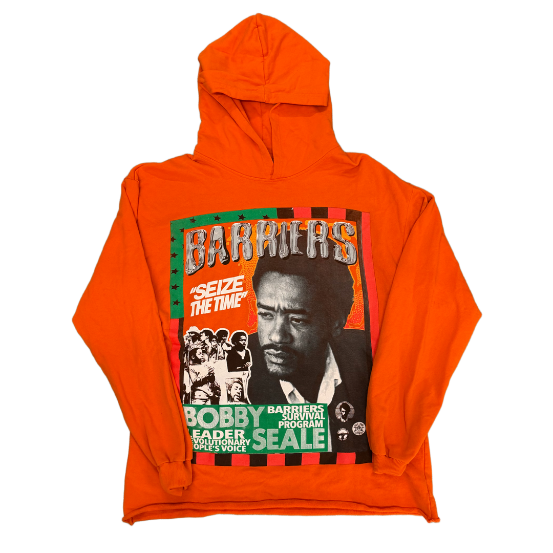 Barriers Worldwide 'Seize The Time' Orange Hoodie