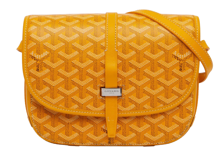 Goyard 'Yellow' Belvedere PM Bag