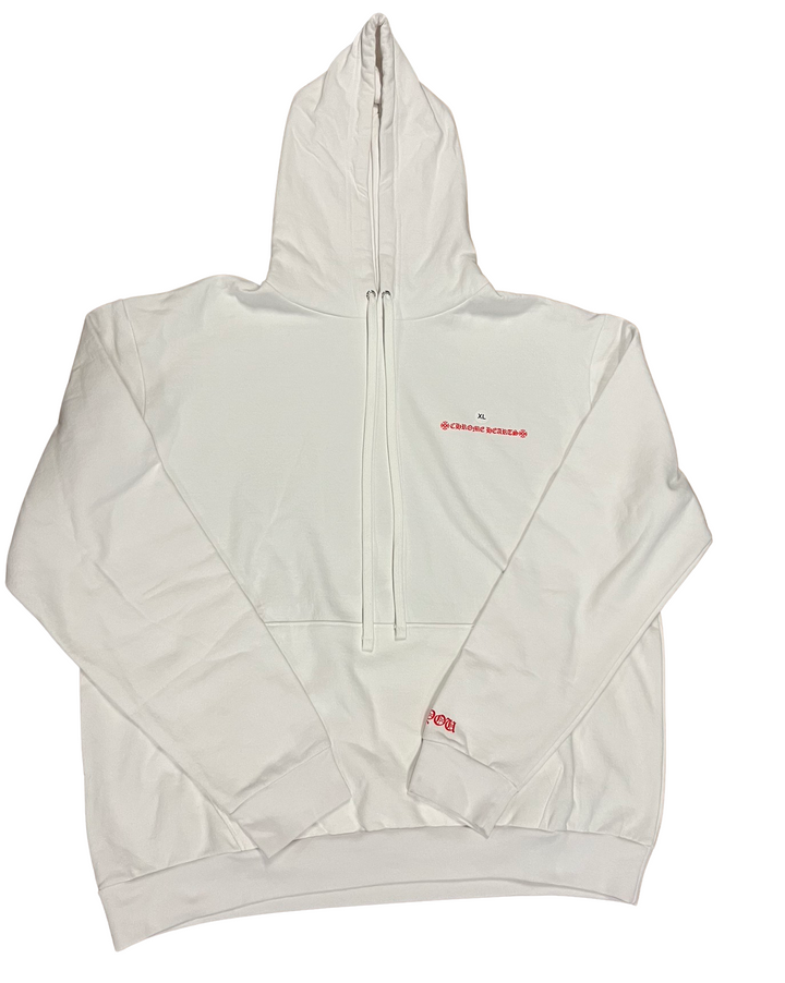 Chrome Hearts 'Mapplethorpe Print' White Hoodie