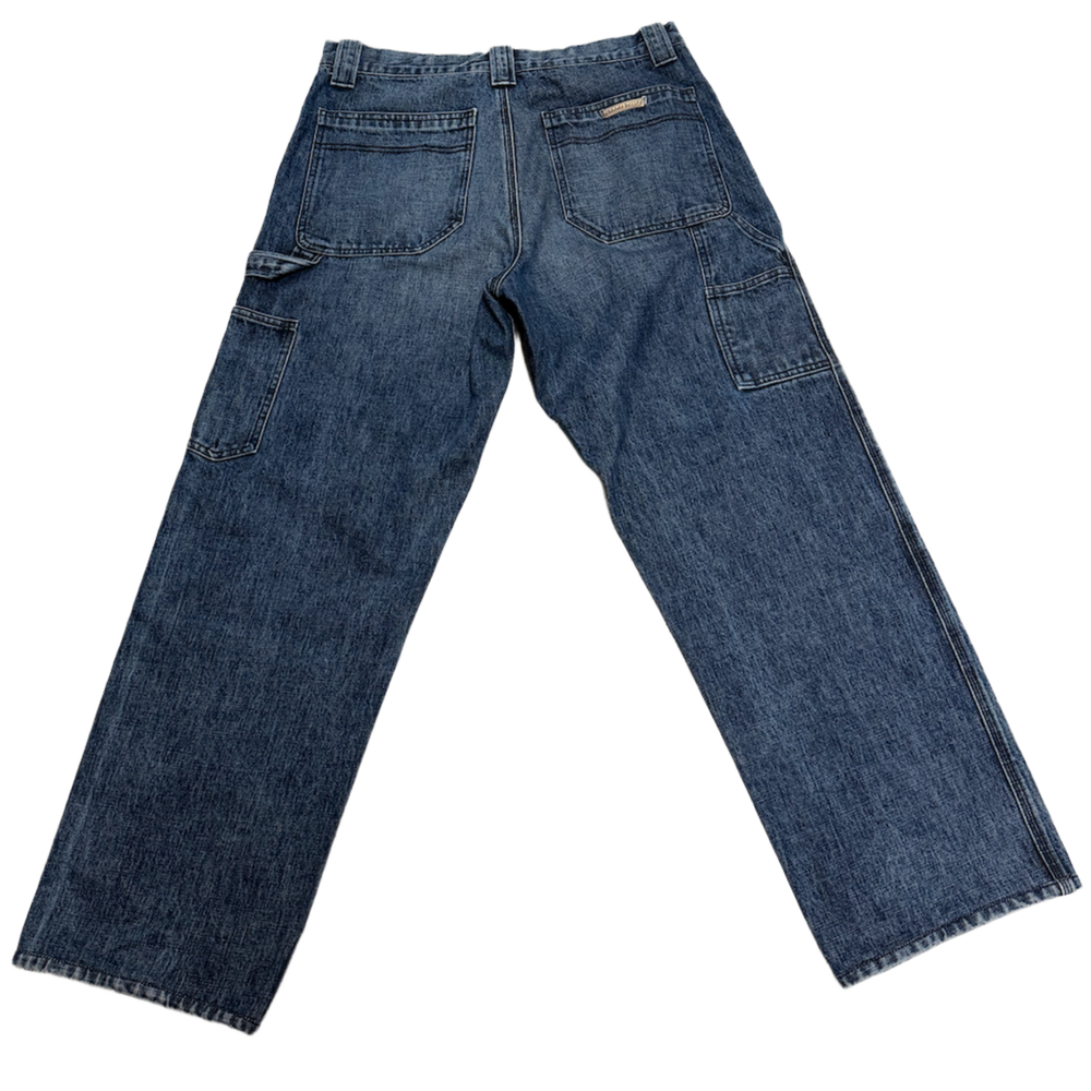 Chrome Hearts 'Baggy Blue Carpenters' Jeans