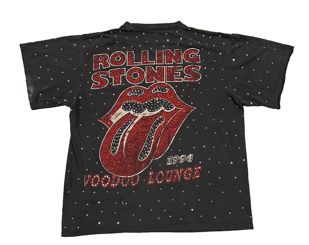 Rolling Stones 'Voodoo Lounge' Rhinestone Vintage Tee