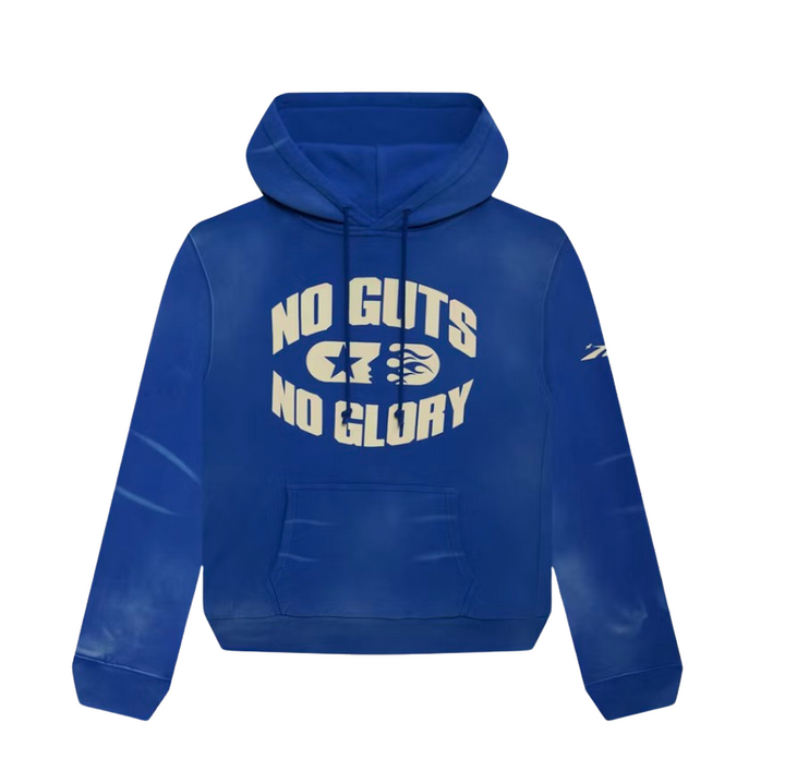 Hellstar 'No Guts No Glory' Blue Hoodie