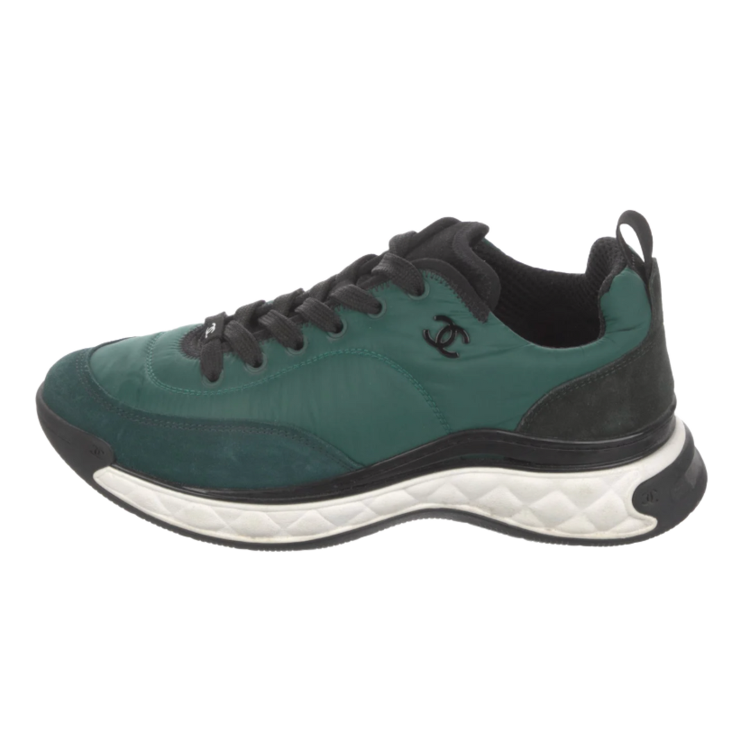 Chanel 2021 Interlocking CC Logo Sneakers