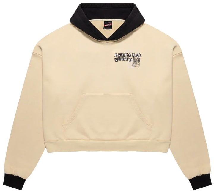 Vuoto 'Cream' Ransom Letter Hoodie