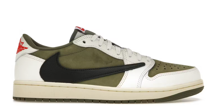 Travis Scott Air Jordan 1 Retro Low 'Medium Olive'