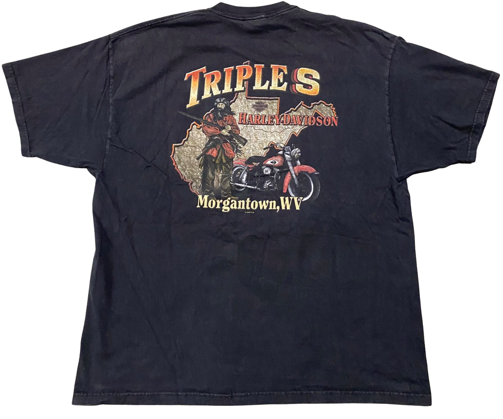 Harley Davidson 'Morgantown, WV' Vintage Tee
