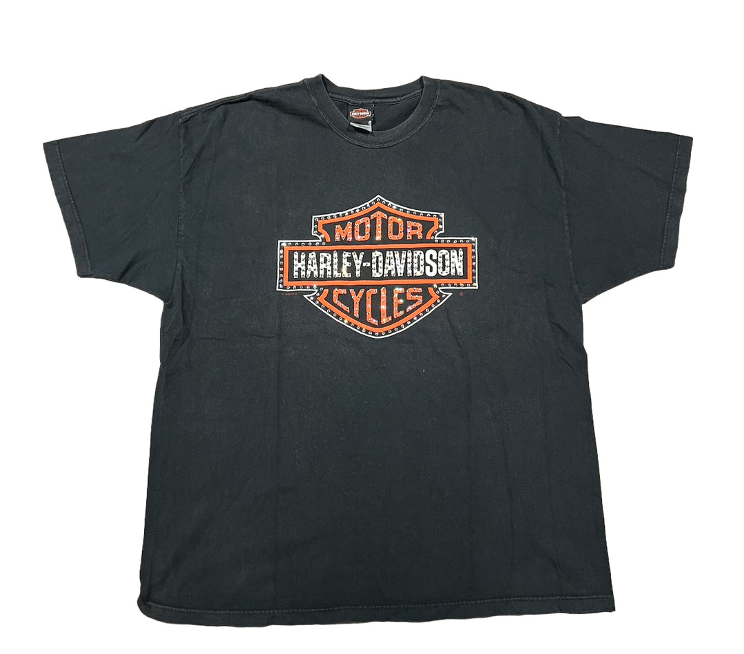 Harley Davidson 'Hawkeye' Rhinestone Vintage Tee
